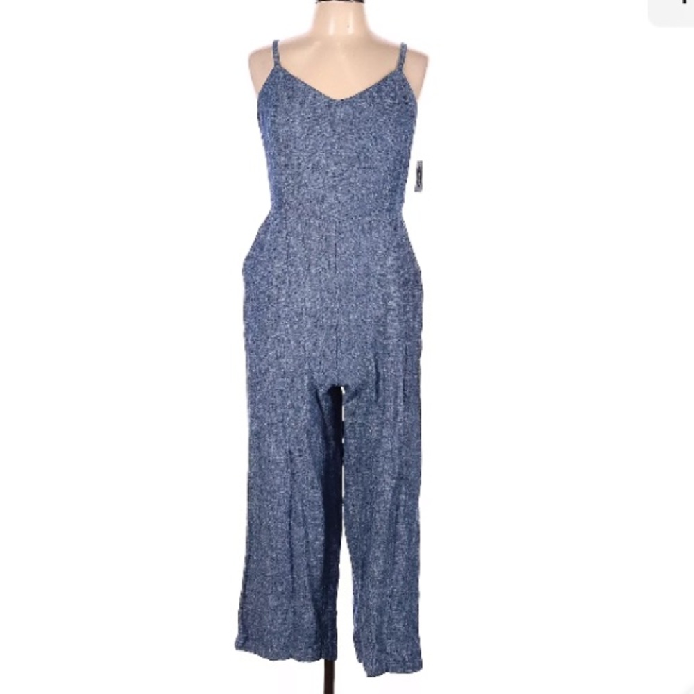 Old Navy Women Blue Jumpsuit L